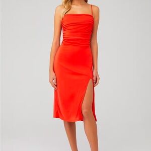 ASTR Geller Dress Hot Red size S